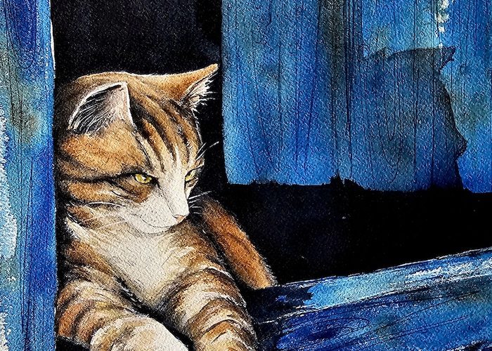Chat grec