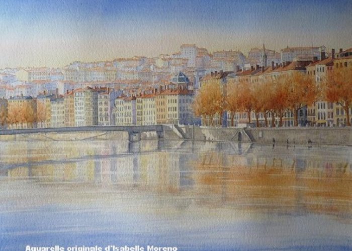 Lyon - La croix rousse, le pont de la feuillée 500