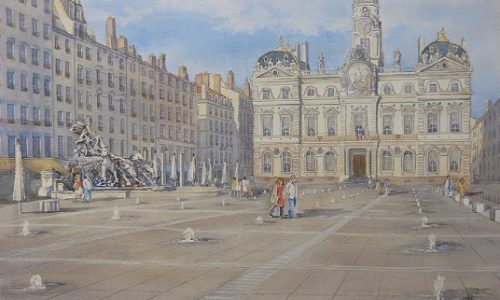 Lyon - Place des terreaux 500
